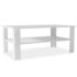 vidaXL Coffee Table Engineered Wood 100x59x42 cm White - Image 2