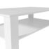 vidaXL Coffee Table Engineered Wood 100x59x42 cm White - Image 4