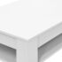 vidaXL Coffee Table Engineered Wood 110x65x48 cm White - Image 5