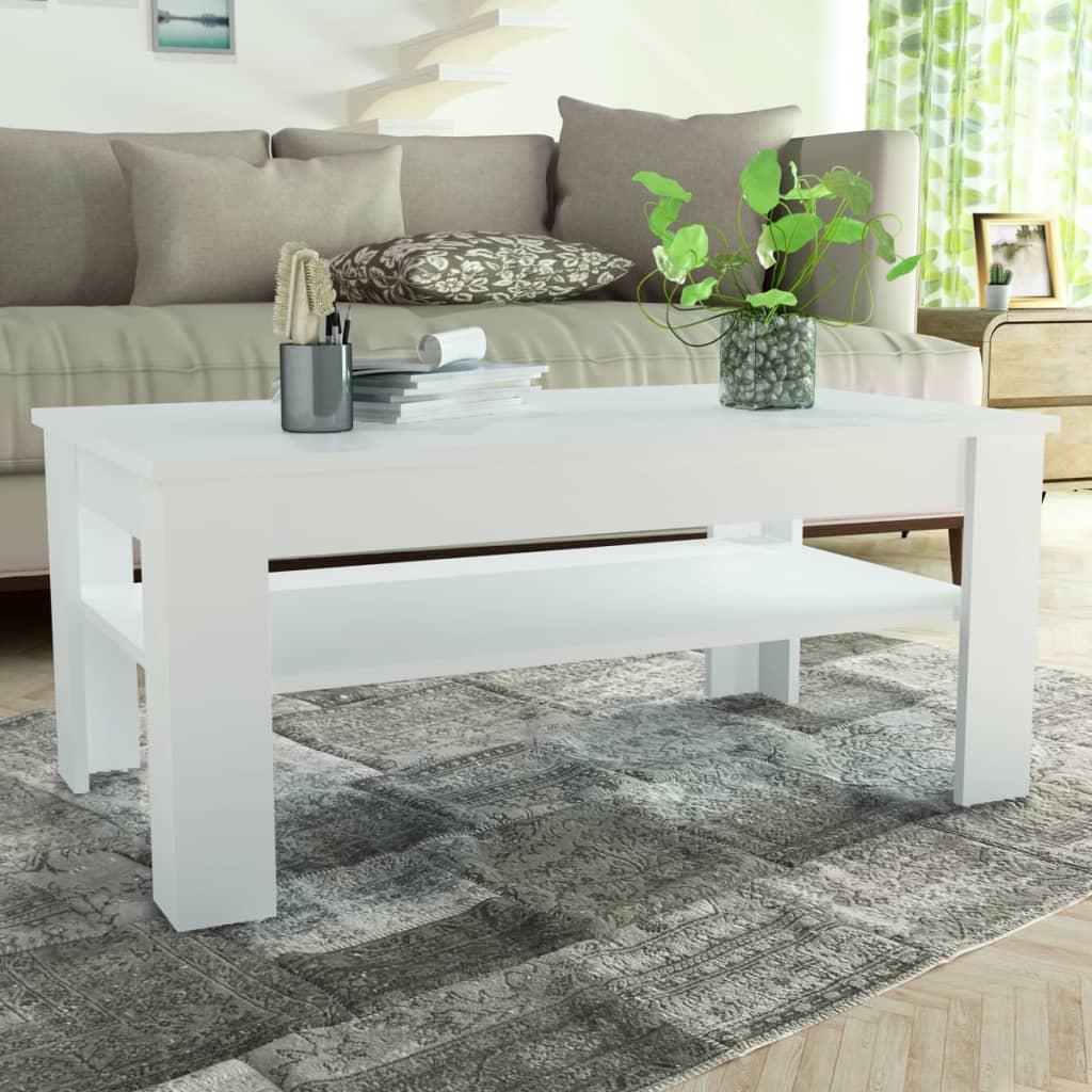 8718475583646_m_en_hd_1 vidaXL Coffee Table Engineered Wood 110x65x48 cm White - Image 1