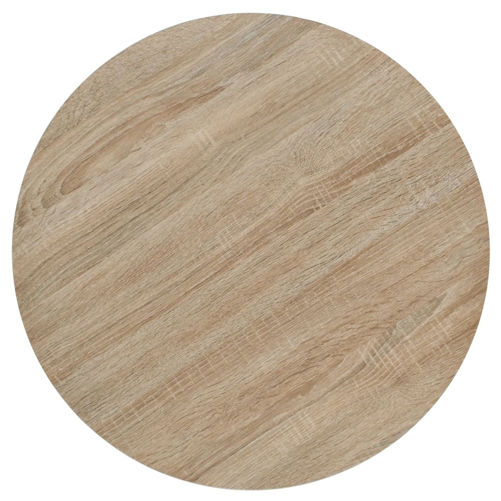 8718475583790_g_en_hd_2 vidaXL Bistro Table MDF and Steel Round 60x75 cm Oak Colour - Image 4