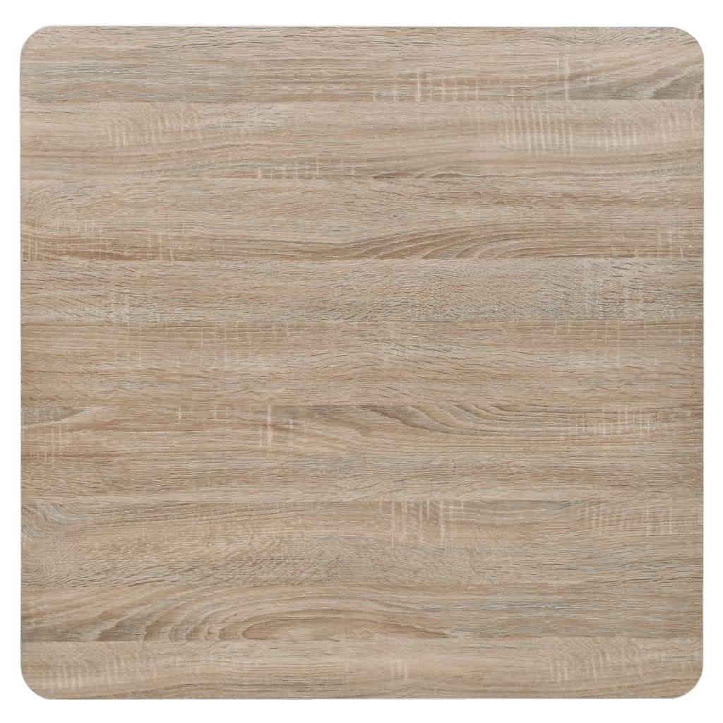 8718475583813_g_en_hd_2 vidaXL Bistro Table MDF and Steel Square 80x80x75 cm Oak Colour - Image 4