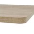 vidaXL Bistro Table MDF and Steel Square 80x80x75 cm Oak Colour - Image 5