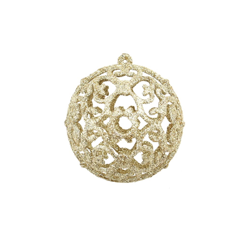 8718475586067_g_en_hd_2 vidaXL 100 Piece Christmas Ball Set 3/4/6 cm Gold - Image 3
