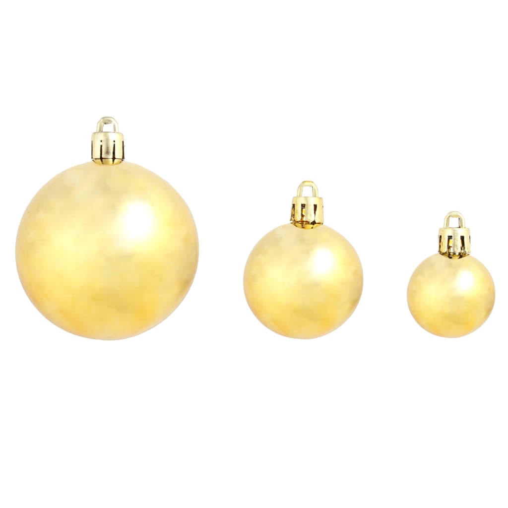 8718475586067_g_en_hd_3 vidaXL 100 Piece Christmas Ball Set 3/4/6 cm Gold - Image 4