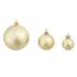 vidaXL 100 Piece Christmas Ball Set 3/4/6 cm Gold - Image 6