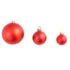 vidaXL 100 Piece Christmas Ball Set 3/4/6 cm Red - Image 4