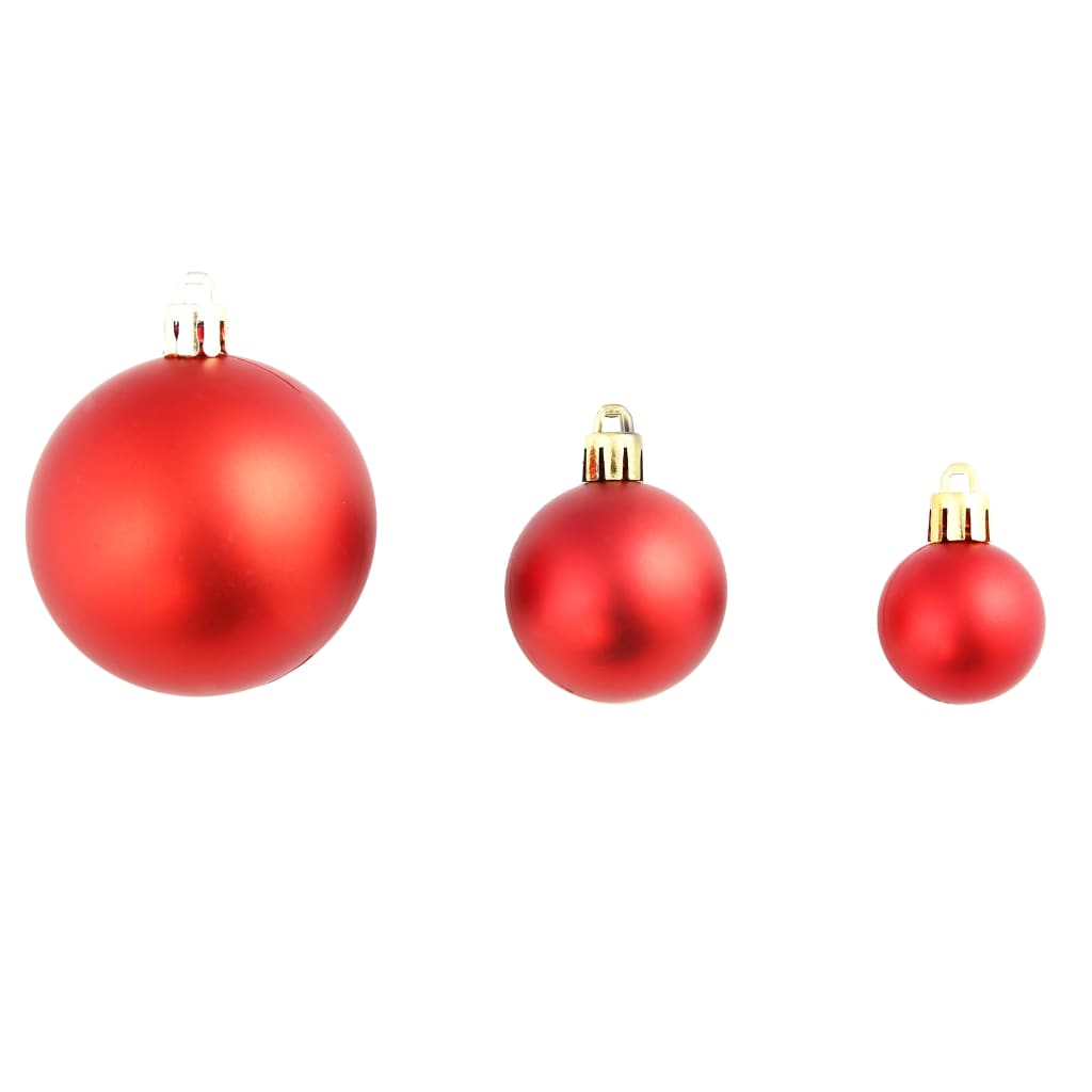 8718475586081_g_en_hd_3 vidaXL 100 Piece Christmas Ball Set 3/4/6 cm Red - Image 4