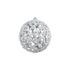 vidaXL 100 Piece Christmas Ball Set 3/4/6 cm Silver - Image 3