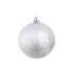 vidaXL 100 Piece Christmas Ball Set 3/4/6 cm Silver - Image 5