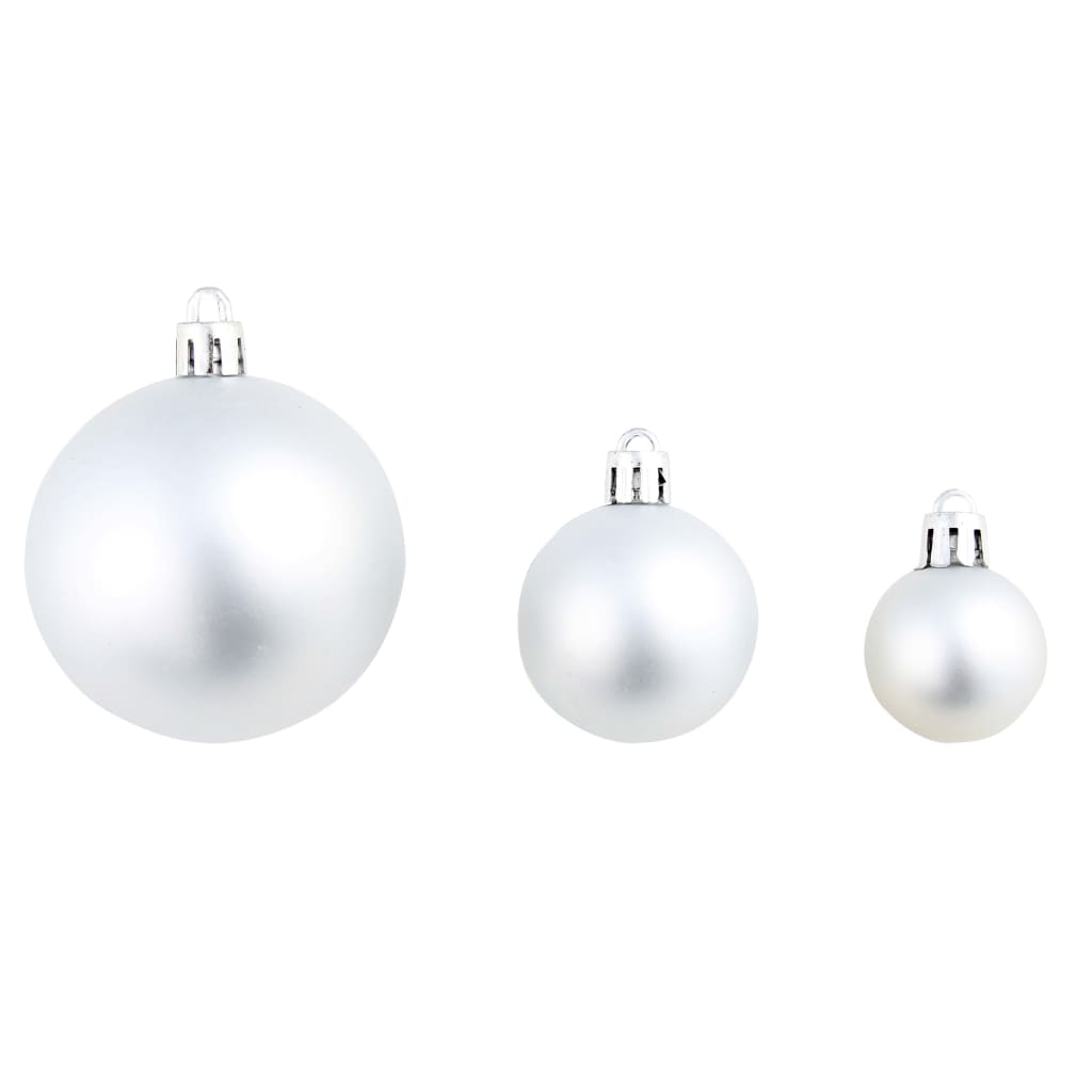 8718475586104_g_en_hd_7 vidaXL 100 Piece Christmas Ball Set 3/4/6 cm Silver - Image 8