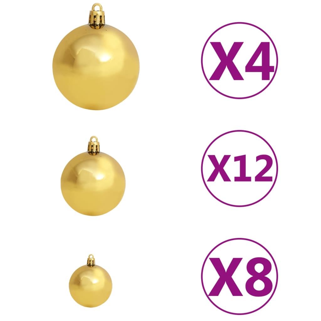 8718475586128_g_en_hd_2 vidaXL 100 Piece Christmas Ball Set 3/4/6 cm Brown/Bronze/Gold - Image 3