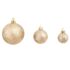 vidaXL 100 Piece Christmas Ball Set 3/4/6 cm Rose/Gold - Image 4