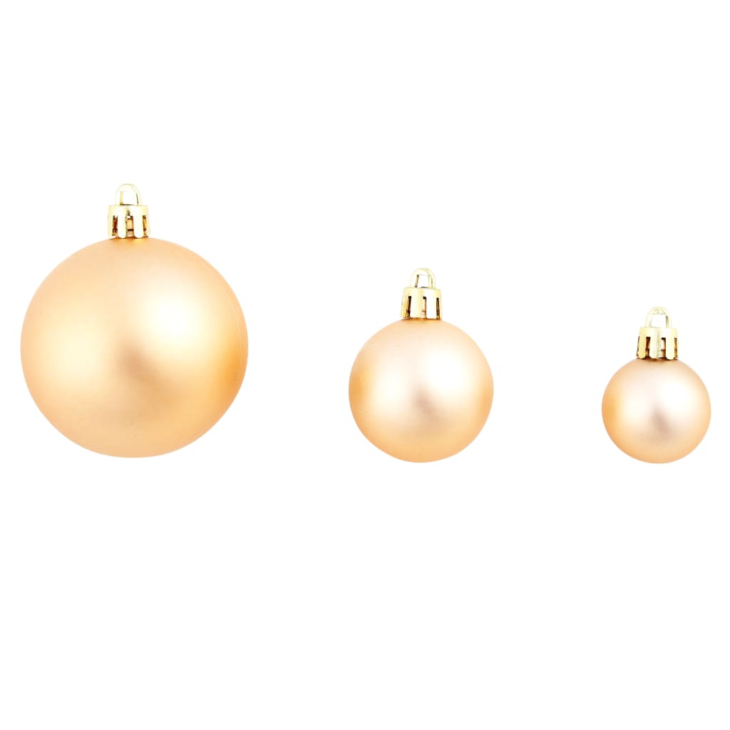 8718475586142_g_en_hd_5 vidaXL 100 Piece Christmas Ball Set 3/4/6 cm Rose/Gold - Image 6