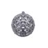 vidaXL 100 Piece Christmas Ball Set 3/4/6 cm White/Grey - Image 3