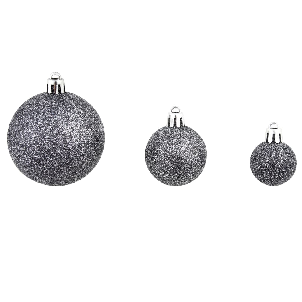8718475586159_g_en_hd_3 vidaXL 100 Piece Christmas Ball Set 3/4/6 cm White/Grey - Image 4