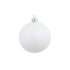 vidaXL 100 Piece Christmas Ball Set 3/4/6 cm White/Grey - Image 7