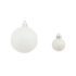 vidaXL 100 Piece Christmas Ball Set 3/4/6 cm White/Grey - Image 10