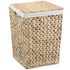 vidaXL Laundry Basket Set 2 Pieces Water Hyacinth - Image 5