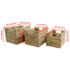 vidaXL Storage Basket Set 3 Pieces Water Hyacinth - Image 6
