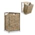 vidaXL Laundry Basket 44x34x64 cm Water Hyacinth