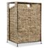 vidaXL Laundry Basket 44x34x64 cm Water Hyacinth - Image 2