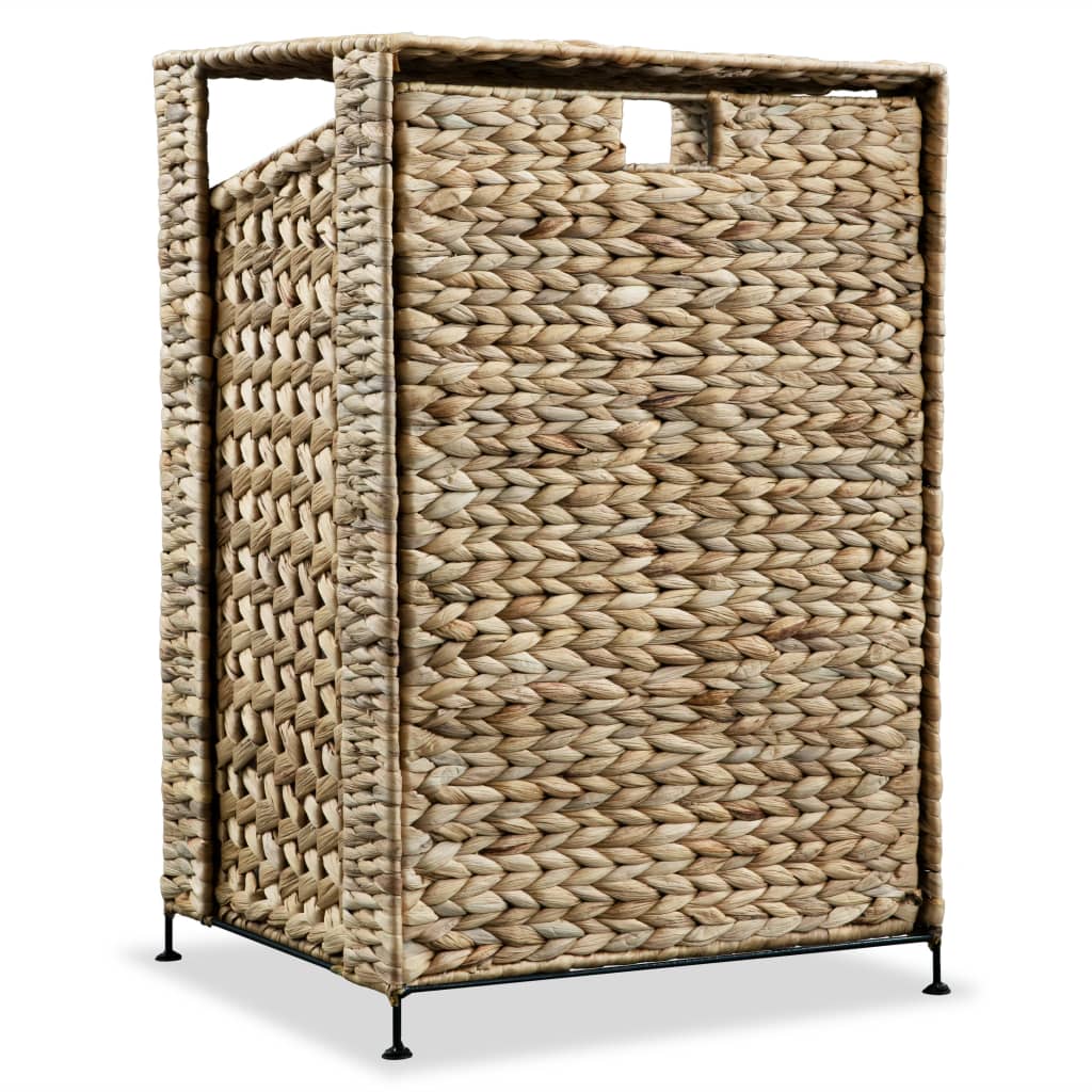 8718475586531_g_en_hd_1 vidaXL Laundry Basket 44x34x64 cm Water Hyacinth - Image 2