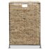 vidaXL Laundry Basket 44x34x64 cm Water Hyacinth - Image 3