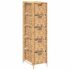 vidaXL Storage Unit with 5 Baskets 25.5x37x100 cm Water Hyacinth - Image 2