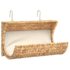 vidaXL Cat Bed with Cushion Water Hyacinth 37x20x20 cm - Image 2