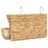 vidaXL Cat Bed with Cushion Water Hyacinth 37x20x20 cm - Image 5