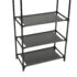 vidaXL Clothes Rack Steel and Non-woven Fabric 55x28.5x175 cm Black - Image 6
