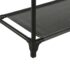 vidaXL Clothes Rack Steel and Non-woven Fabric 55x28.5x175 cm Black - Image 7
