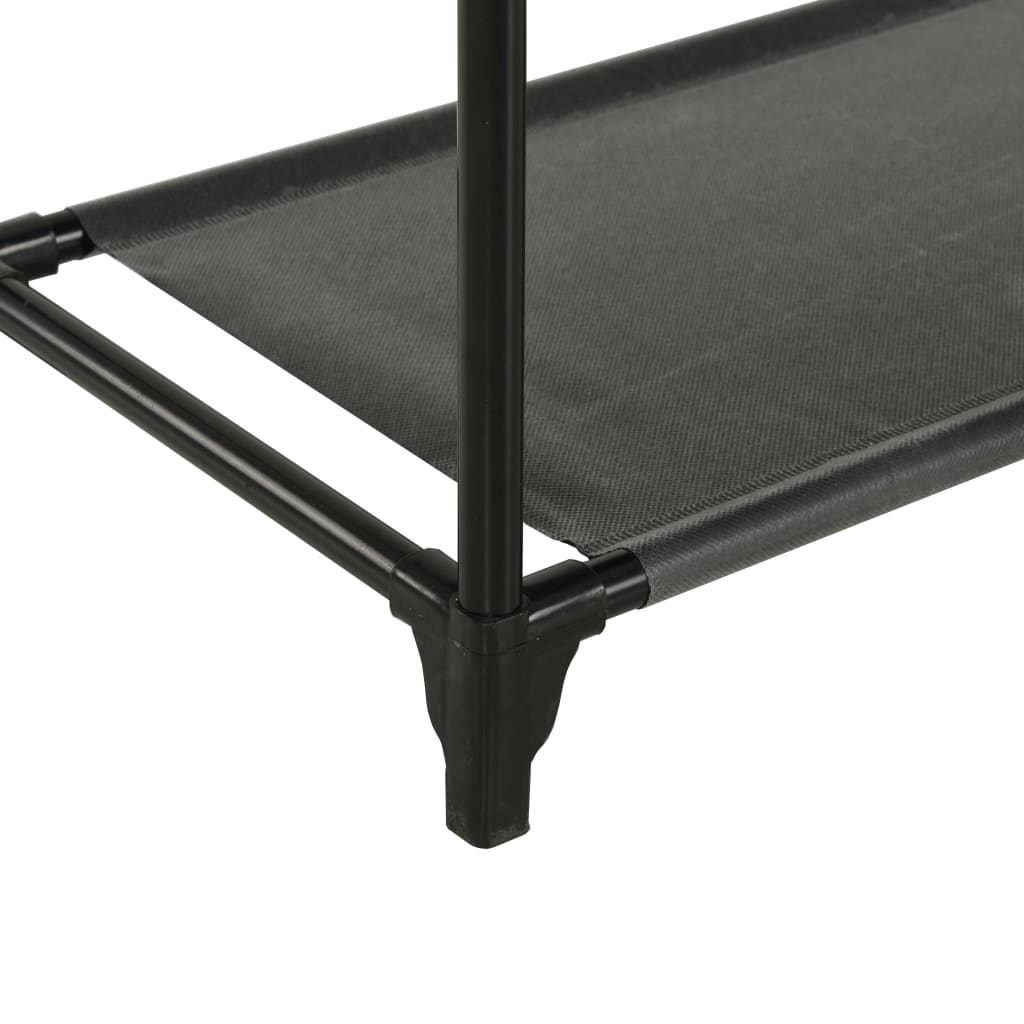 8718475586630_g_en_hd_5 vidaXL Clothes Rack Steel and Non-woven Fabric 55x28.5x175 cm Black - Image 7
