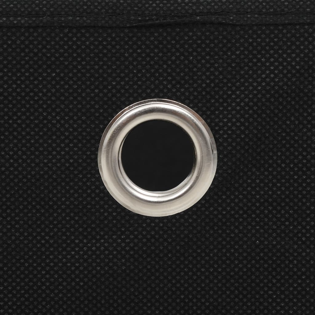 8718475586661_g_en_hd_5 vidaXL Storage Boxes 4 pcs Non-woven Fabric 32x32x32 cm Black - Image 6