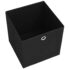 vidaXL Storage Boxes 10 pcs Non-woven Fabric 32x32x32 cm Black - Image 5