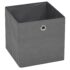 vidaXL Storage Boxes 10 pcs Non-woven Fabric 32x32x32 cm Grey - Image 3