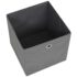 vidaXL Storage Boxes 10 pcs Non-woven Fabric 32x32x32 cm Grey - Image 5