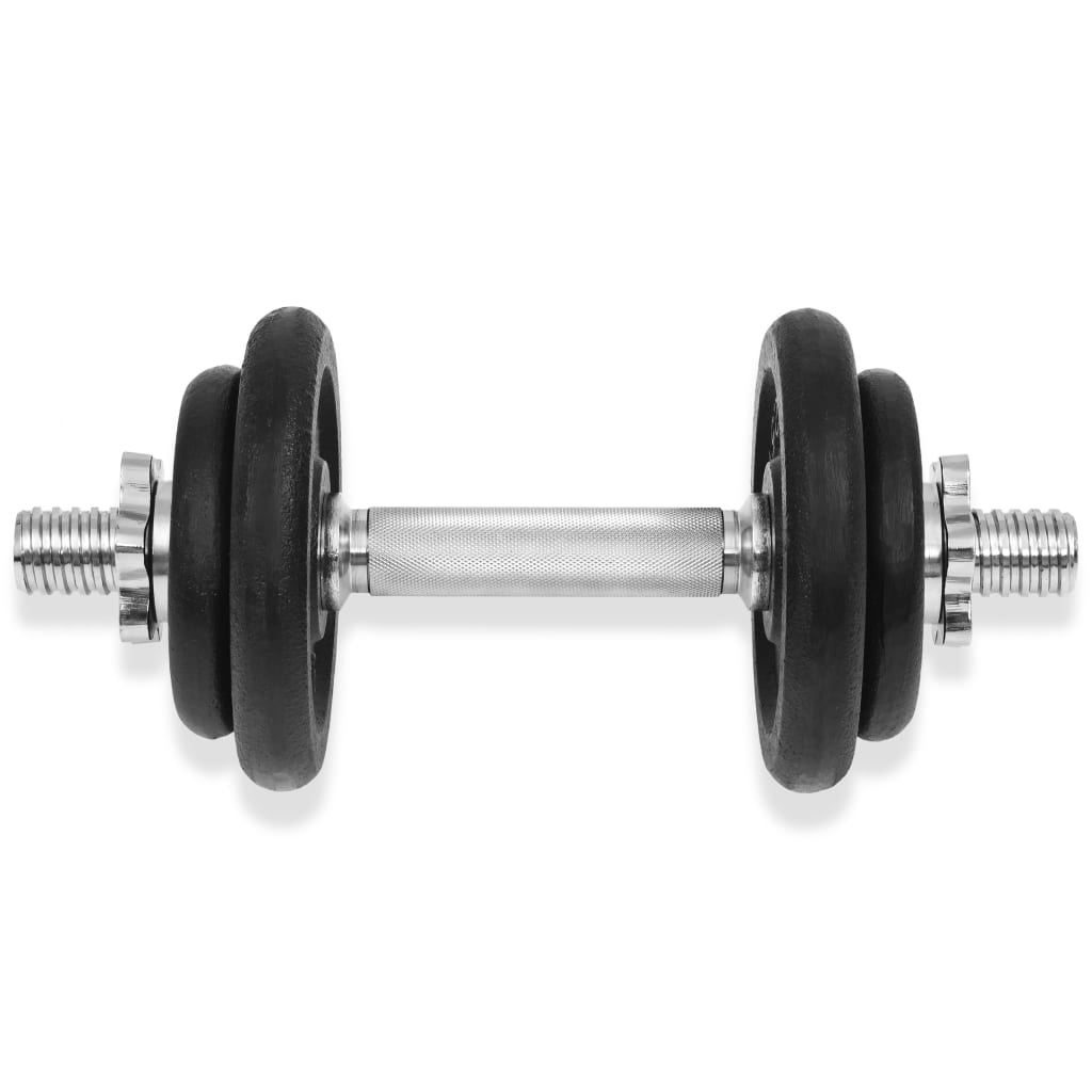 8718475586791_g_en_hd_3 vidaXL 14 Piece Dumbbell Set 20 kg Cast Iron - Image 4