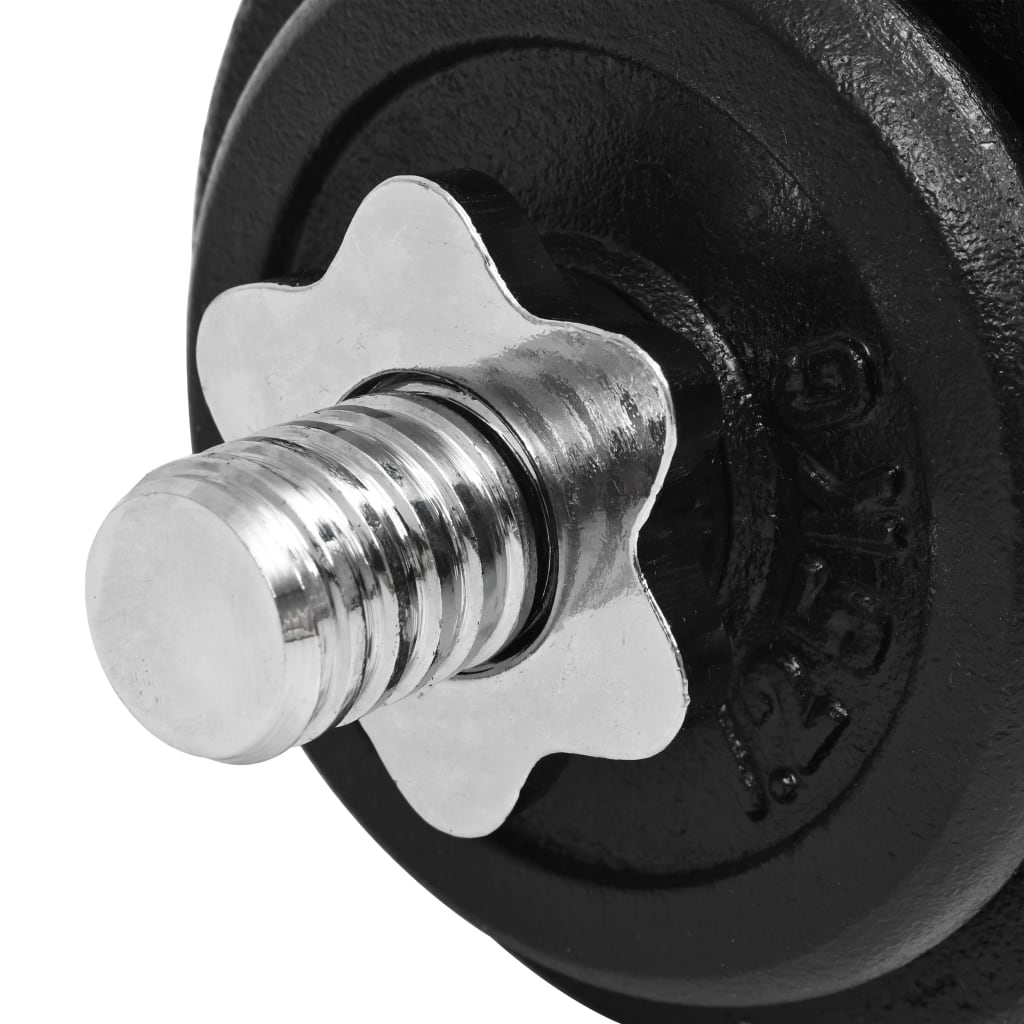 8718475586791_g_en_hd_5 vidaXL 14 Piece Dumbbell Set 20 kg Cast Iron - Image 6