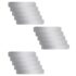 vidaXL Lawn Fence 15 pcs Galvanised Steel 100x20 cm - Image 2