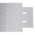 vidaXL Lawn Fence 15 pcs Galvanised Steel 100x20 cm - Image 7