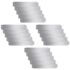 vidaXL Lawn Fence 20 pcs Galvanised Steel 100x20 cm - Image 2