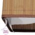 vidaXL Bamboo Laundry Bin Rectangular Natural - Image 7