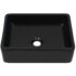 vidaXL Basin Ceramic Rectangular Black 41x30x12 cm - Image 3
