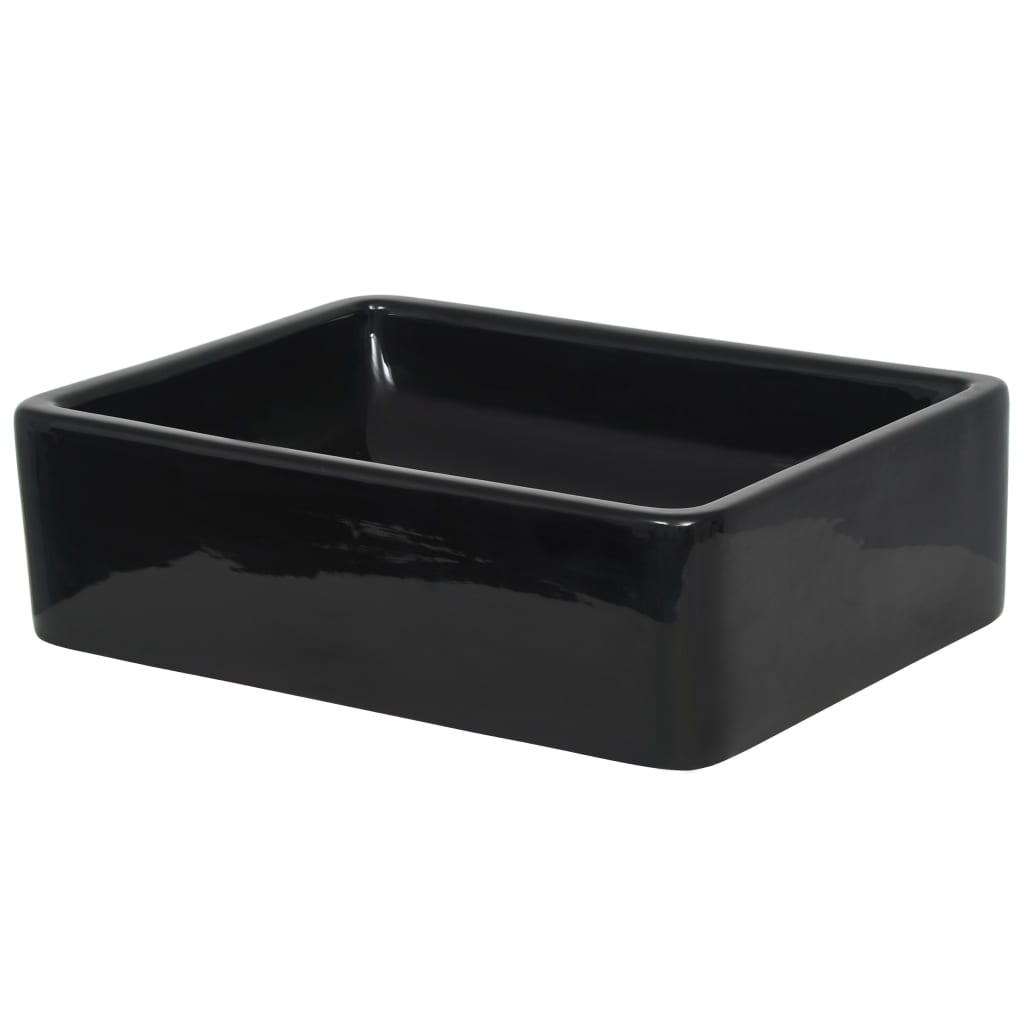 8718475589006_g_en_hd_2 vidaXL Basin Ceramic Rectangular Black 41x30x12 cm - Image 4