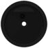 vidaXL Basin Ceramic Round Black 40x15 cm - Image 3
