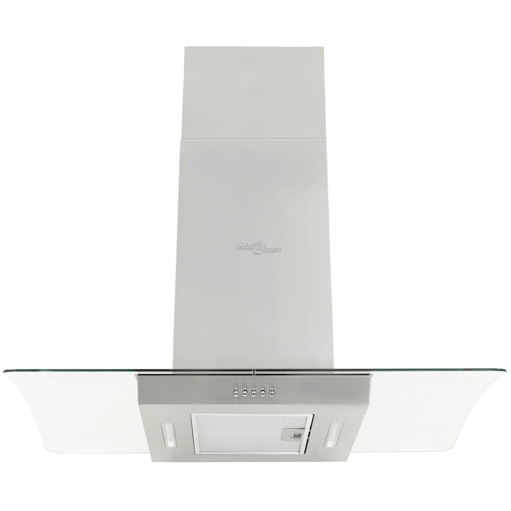 8718475589198_g_en_hd_2 vidaXL Island Range Hood 90 cm Stainless Steel 756 m³/h LED - Image 4
