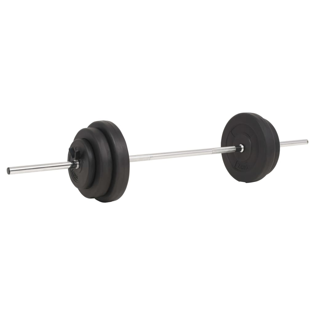 8718475589525_g_en_hd_1 vidaXL Barbell Set 30 kg - Image 2