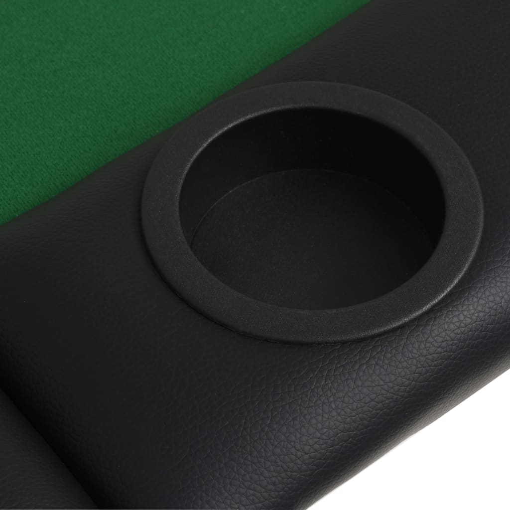 8718475589655_g_en_hd_5 vidaXL 9-Player Folding Poker Table 3 Fold Oval Green - Image 7